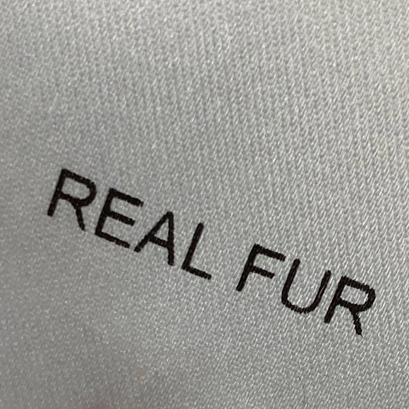 Agnona Women’s Grey Lamb Fur Bomber Jacket — Size 40 (Italy / EU 40) - Picture 10 of 10